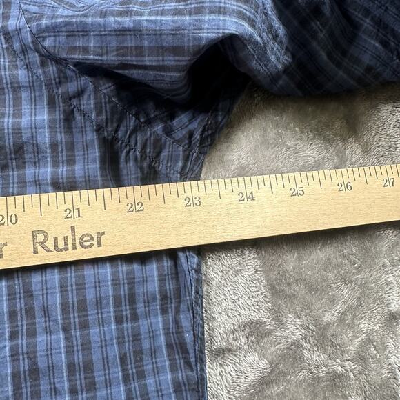 Polo Ralph Lauren Shirt Men’s XL Blue/Black Slim Fit Striped Button Down Preppy - Picture 6 of 9